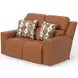 Arezzo Whiskey Zero Gravity Power Reclining 62" Loveseat with Power Headrest