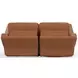 Arezzo Whiskey Zero Gravity Power Reclining 62" Loveseat with Power Headrest