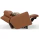 Arezzo Whiskey Zero Gravity Power Reclining 62" Loveseat with Power Headrest