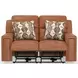 Arezzo Whiskey Zero Gravity Power Reclining 62" Loveseat with Power Headrest