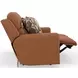 Arezzo Whiskey Zero Gravity Power Reclining 62" Loveseat with Power Headrest