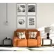 Arezzo Whiskey Zero Gravity Power Reclining 62" Loveseat with Power Headrest