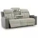 Point Clear Sisal Power Reclining Living Room Set