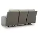 Point Clear Sisal 87" Power Reclining Sofa with USB Charging and LED