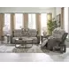 Point Clear Sisal Power Reclining Living Room Set