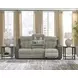 Point Clear Sisal Power Reclining Living Room Set