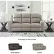 Lavenhorne Pebble 87" Reclining  Sofa with Drop Down Table