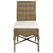 Scarlett Ivory Upholstered Outdoor Dining Side Chair