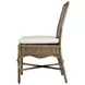 Scarlett Ivory Upholstered Outdoor Dining Side Chair