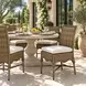 Scarlett Ivory Upholstered Outdoor Dining Side Chair