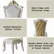Picardy Butterscotch Upholstered Side Chair with Nailhead Trim Set of 2