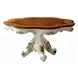 Picardy Antique Pearl and Cherry Oak 62" Round Dining Table