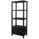 Nora Antique Coffee Open Bookshelf