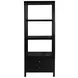 Nora Antique Coffee Open Bookshelf