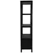 Nora Antique Coffee Open Bookshelf