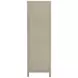 Nora Antique Taupe 2 Drawer Armoire