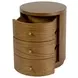 Nora Light Natural Round End Table