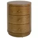 Nora Light Natural Round End Table