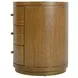 Nora Light Natural Round End Table