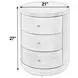 Nora Light Natural Round End Table