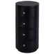 Nora Antique Coffee Round 4 Drawer End Table