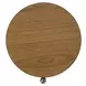 Nora Light Natural Round 4 Drawer End Table