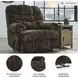 Movie Man Chocolate Zero Wall Recliner