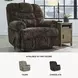 Movie Man Chocolate Zero Wall Recliner