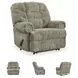 Movie Man Taupe Zero Wall Recliner
