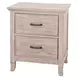 Remi Sugarcoat 2 Drawer Nightstand