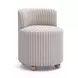 Hakuna Black and White Upholstered Desk Chair