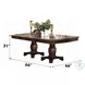 Chateau De Ville Espresso Extendable Rectangular Dining Table