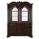 Chateau De Ville Espresso 4 Door Buffet and Hutch with LED