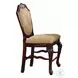 Chateau De Ville Espresso Round Counter Height Table Set