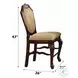 Chateau De Ville Espresso Round Counter Height Table Set