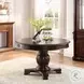 Chateau De Ville Espresso 66" Extendable Oval Dining Table
