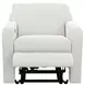 Lullaby Cotton Auto Glide Power Recliner with Power Headrest and USB Charging
