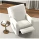 Lullaby Cotton Auto Glide Power Recliner with Power Headrest and USB Charging