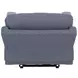 Lullaby Denim Auto Glide Power Recliner with Power Headrest and USB Charging