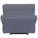 Lullaby Denim Auto Glide Power Recliner with Power Headrest and USB Charging