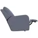 Lullaby Denim Auto Glide Power Recliner with Power Headrest and USB Charging