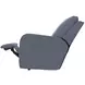 Lullaby Denim Auto Glide Power Recliner with Power Headrest and USB Charging