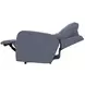 Lullaby Denim Auto Glide Power Recliner with Power Headrest and USB Charging