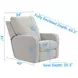 Lullaby Pebble Auto Glide Power Recliner with Power Headrest and USB Charging