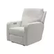 Lullaby Cotton Auto Glide Power Recliner with Power Headrest and USB Charging