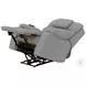 Dreamtime Haze Performance Fabric Zero Gravity Power Recliner with USB Charging