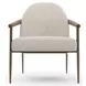 Altura Oatmeal Performance Fabric Upholstered Lounge Chair