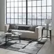 Verano Espresso Round End Table