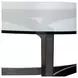 Verano Espresso Round Glass Top Cocktail Table