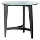 Verano Espresso Round End Table